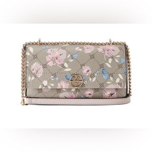 Crossbody Floral Chain Shoulder Bag